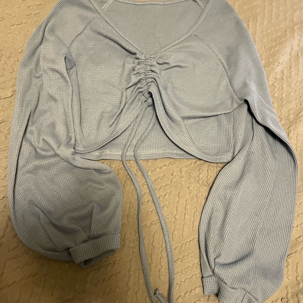 Baby Blue Blouse